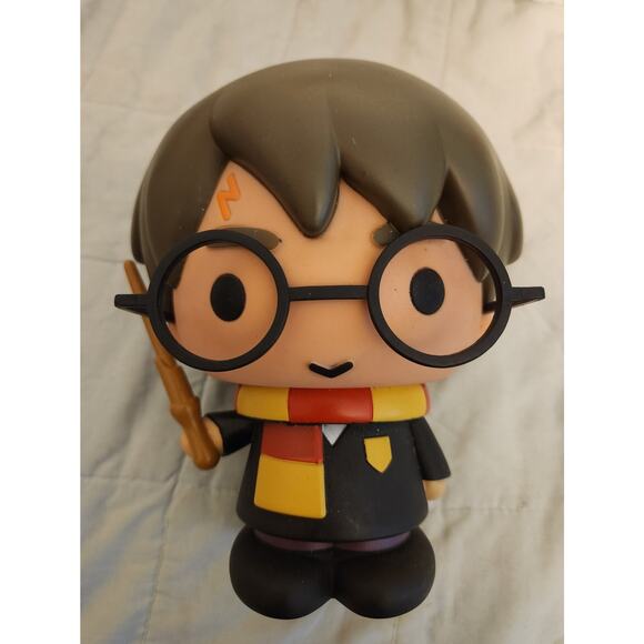Vinyl Harry Potter Figural Coin Bank No Stopper - Picture 1 of 8